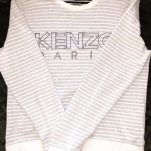 Kenzo White Stripe Sweater