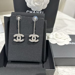 Chanel Drop CC Earrings